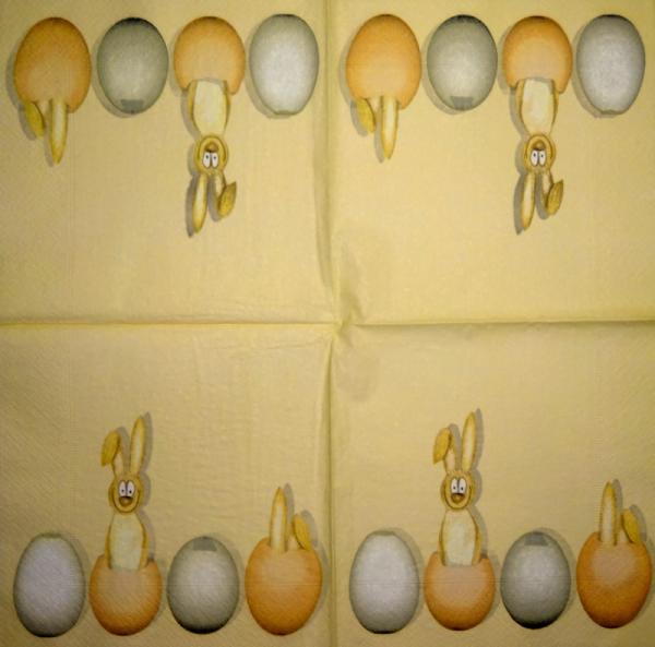 184 Rabbits:  unnatürlich - 3-ply - 35x35 cm
